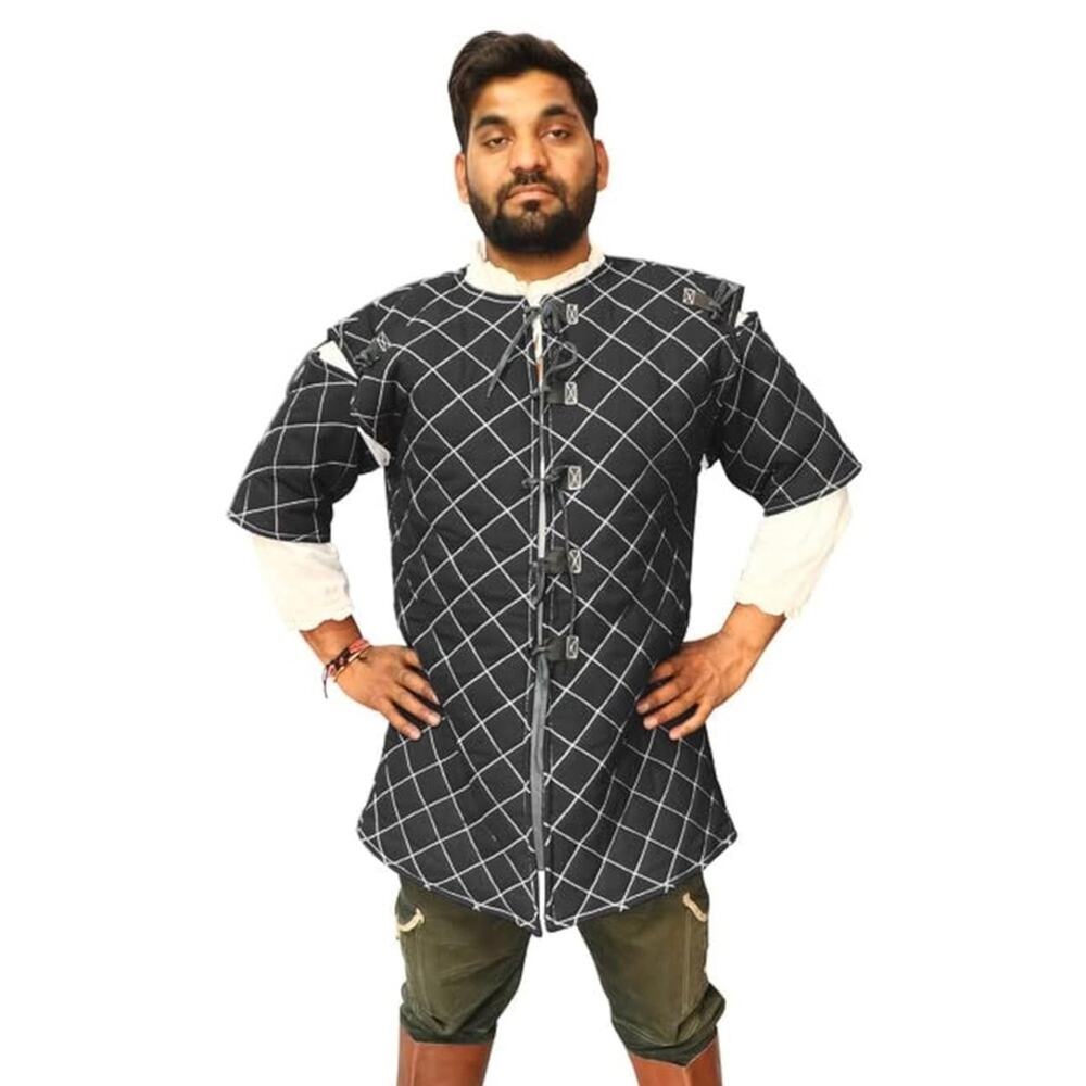 Gambeson Quilted Costumes Padded Armor for Renaissance and Cosplay for medievals